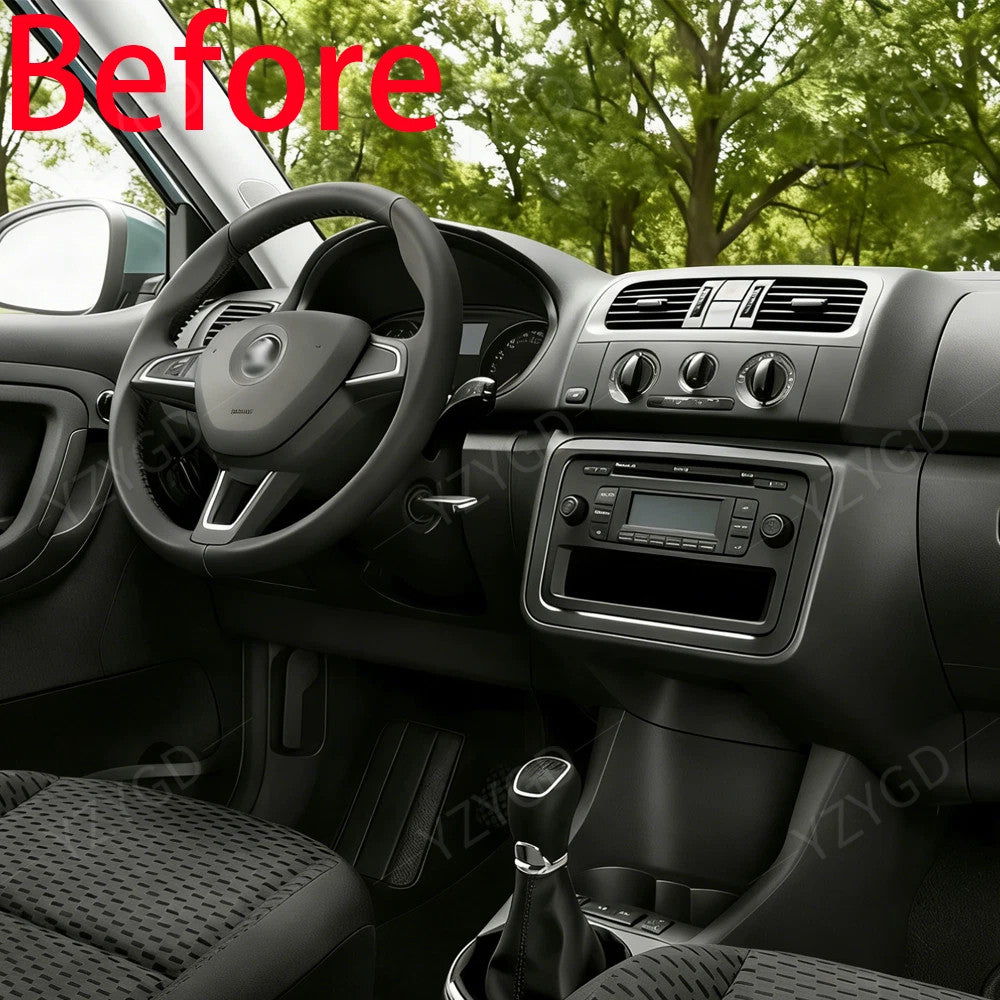 for SKODA Fabia 2007-2013 Stereo Android Auto Carplay Car Radio GPS Navi Screen