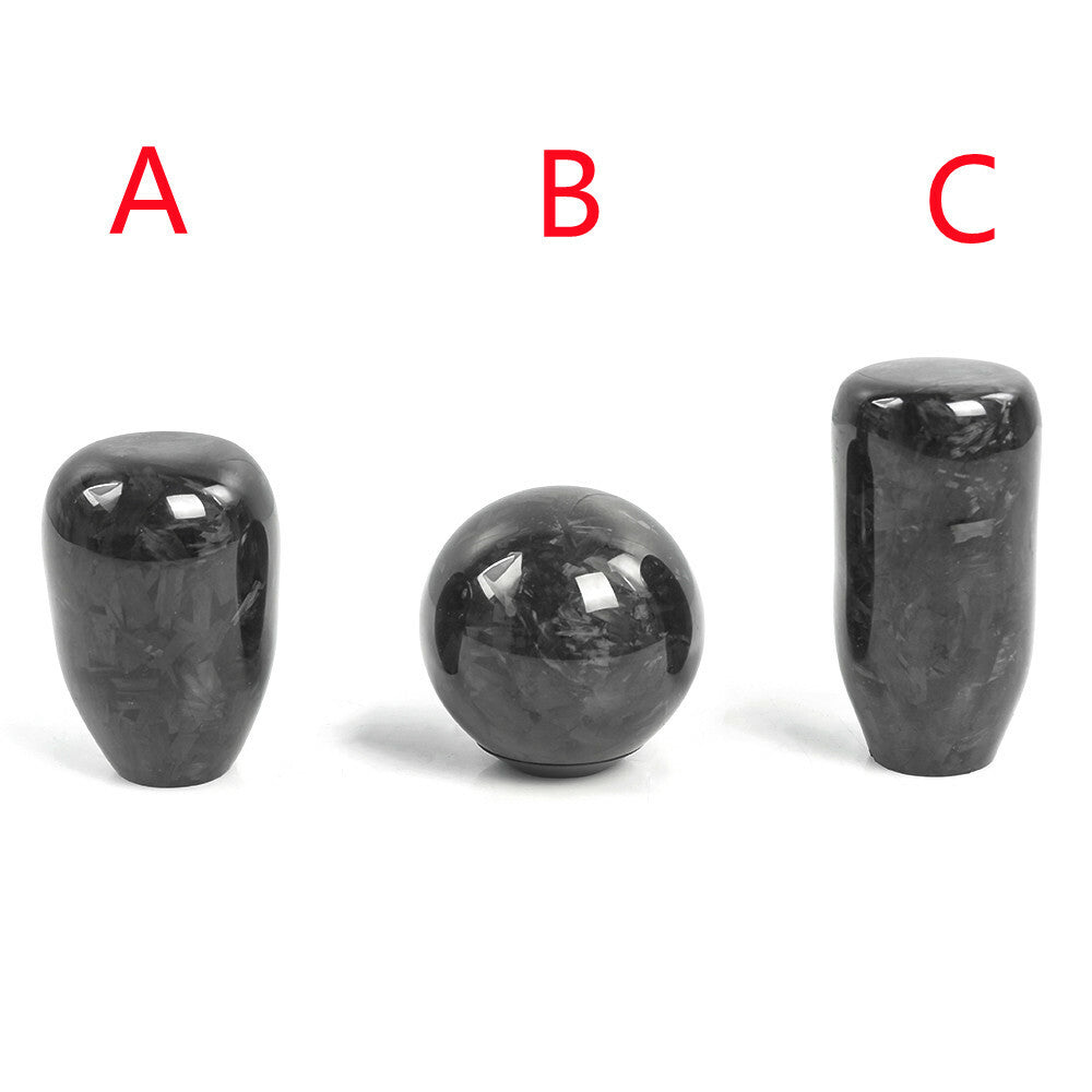 Universal Real Racing Carbon Fiber Ball Manual MT Shift Shifter Knob