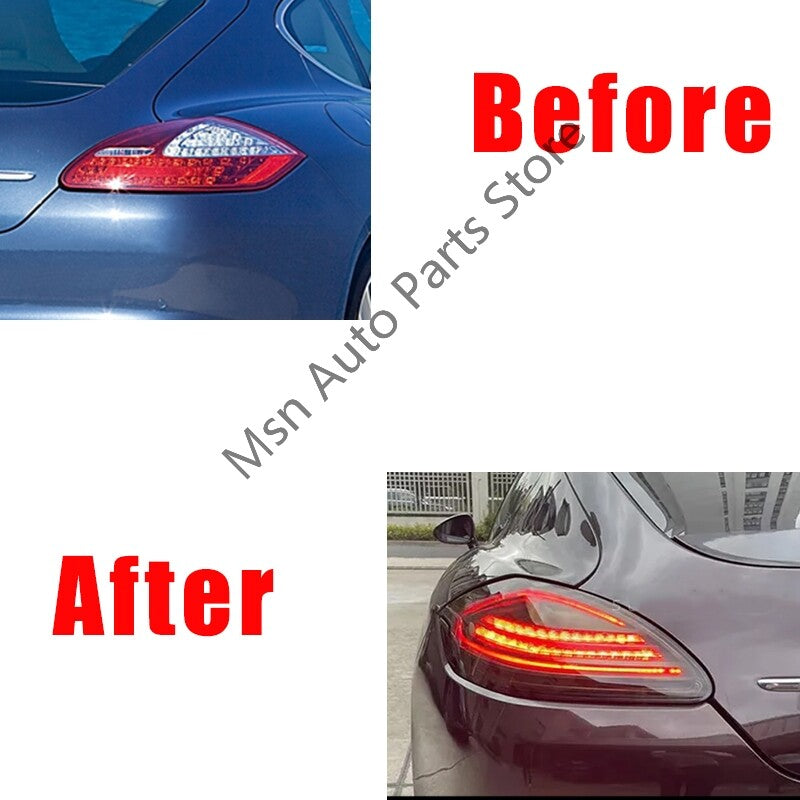 Right LED TailLight Dynamic Turn Signal Lamp Black for Porsche for Panamera 2010-13