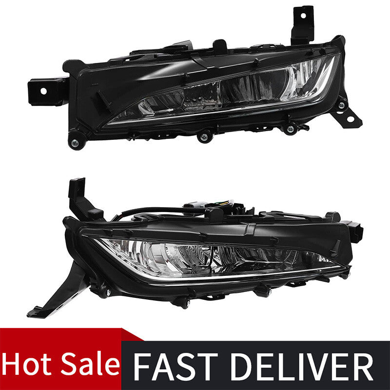 LED DRL Fog Light Lamp Front Left+Right For RX350 RX450h F Sport for Lexus 2020-2022