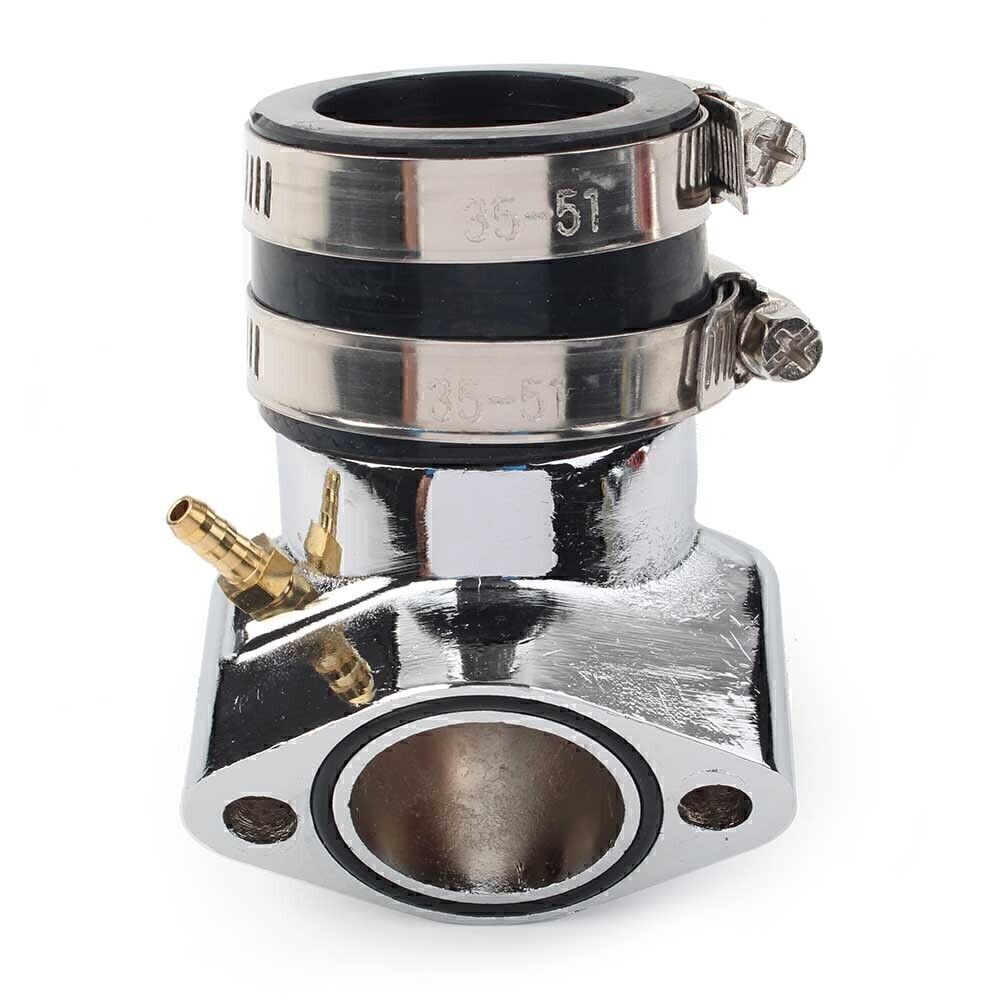 1x Intake Manifold Fit GY6 150cc Chinese Scooter GoKart Performance Black