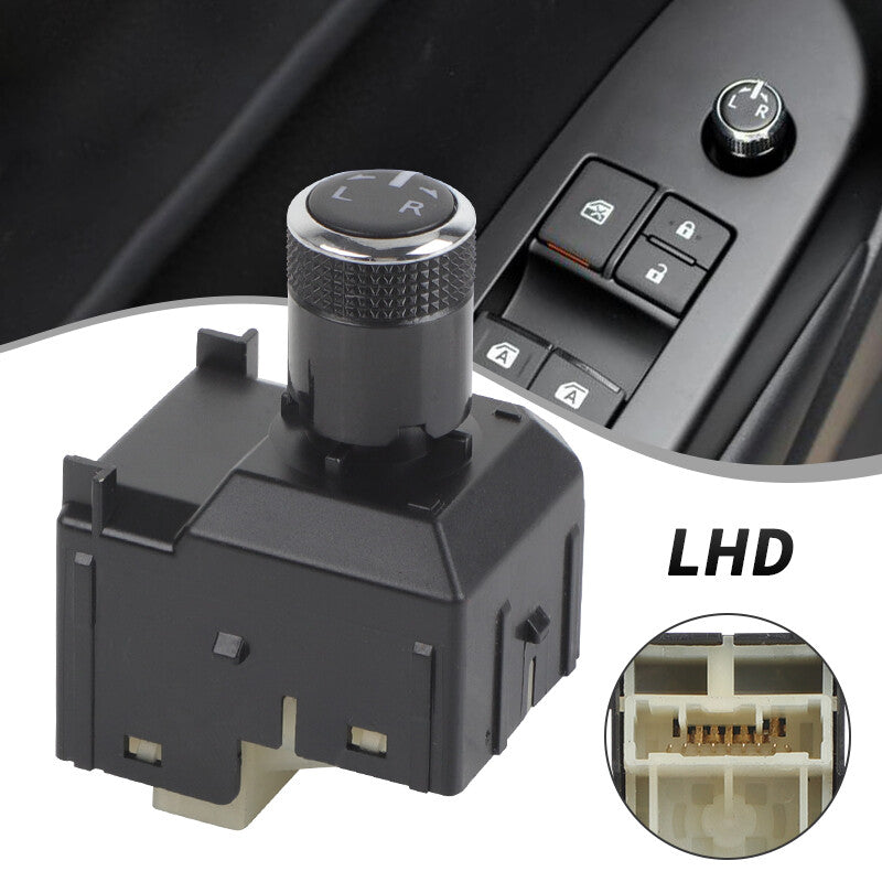 Left Side Rearview Mirror Control Switch for Toyota Hilux Revo Pruis 2016-2020