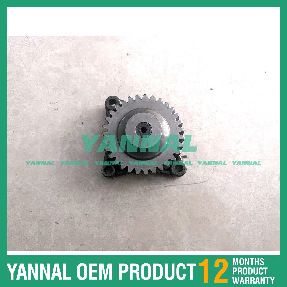 3TNE74 Oil Pump 119660 - 32001 is a part for Yanmar excavator engines.