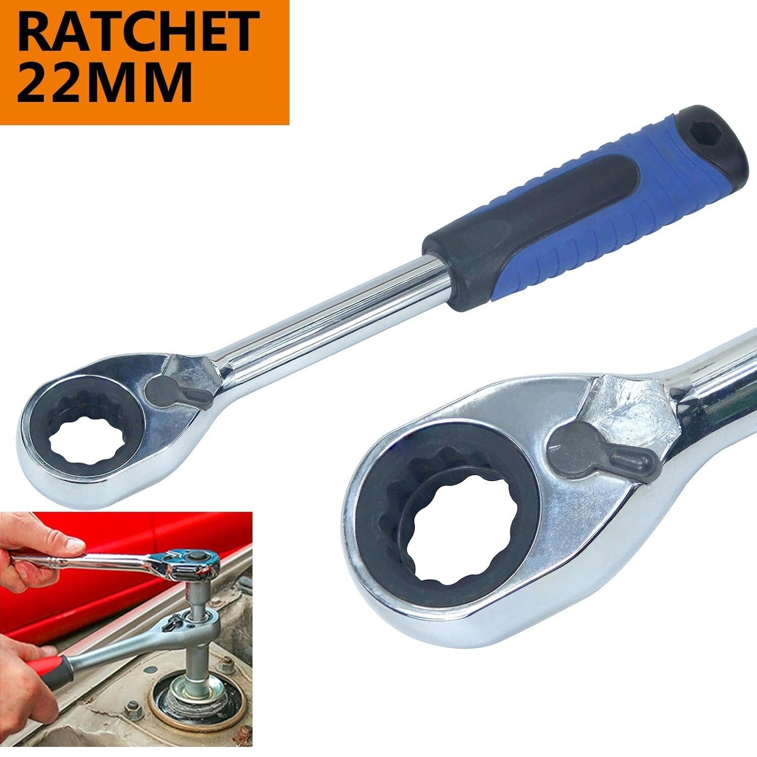 18-piece Steering Wheel Hub Suspension Shock Absorber Strut Nut Removal Tool Socket Set