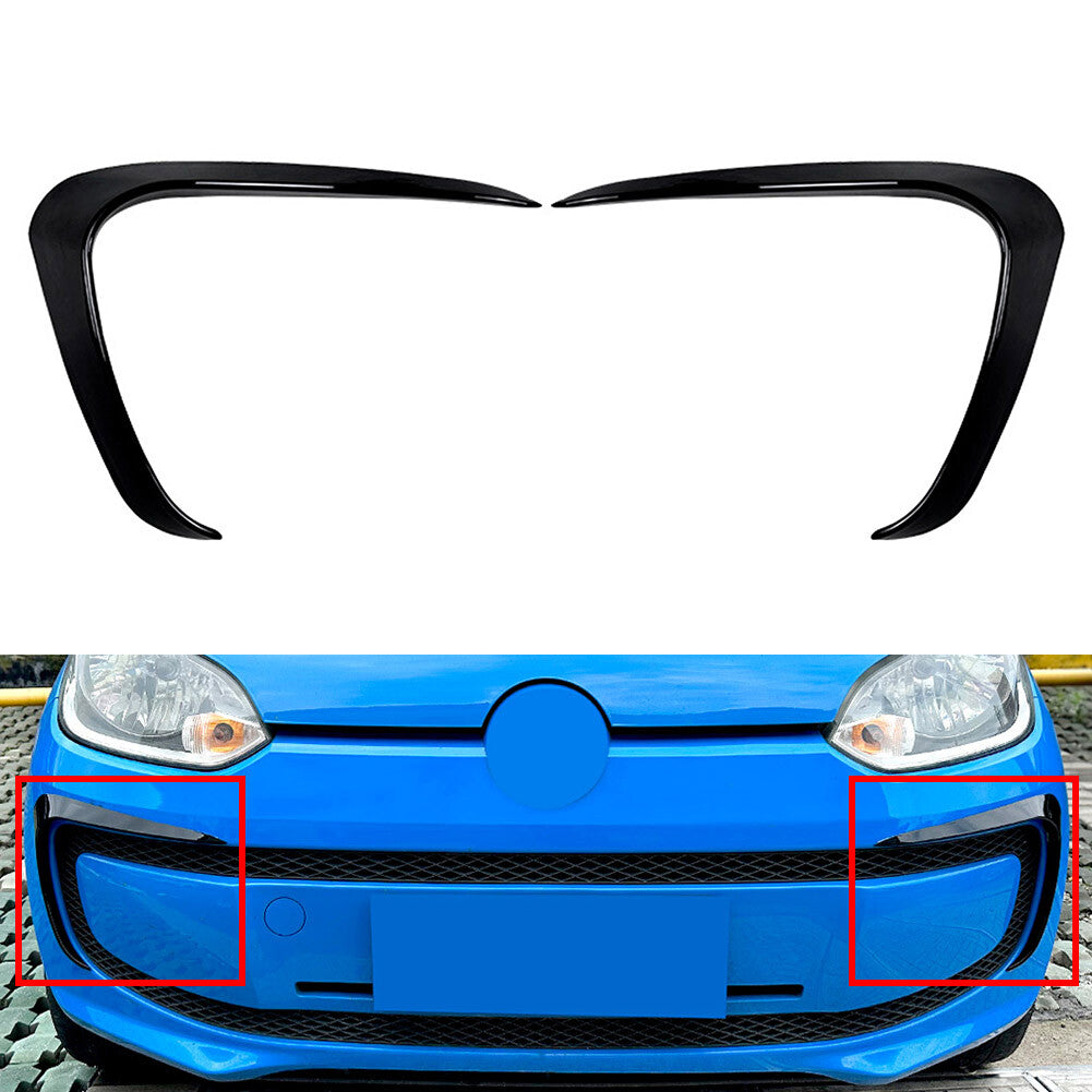 Front Bumper Side Splitters Spoiler Fit for Volkswagen UP 2011-2015 US