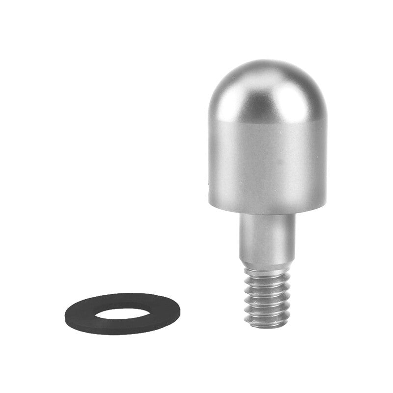 Car Silver Aluminum Bumper Spike Round Nail Guard Collision Protector for Smart