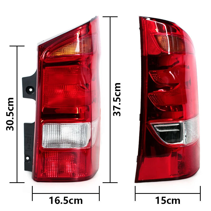 Left Tail Light TailLamp Halogen Brake light for MERCEDES BENZ METRIS 2016-2019