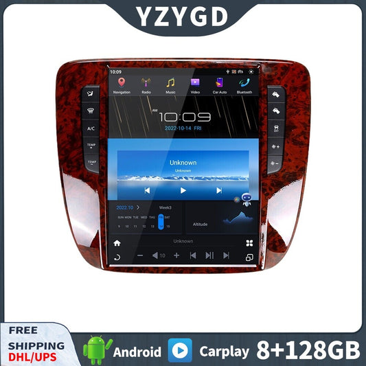 Android for GMC Yukon for Chevrolet Tahoe Silverado 2007-13 Car Radio GPS Screen
