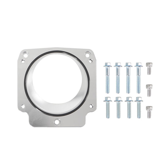 Throttle body adapter for LS1 3-bolt intake manifold to LS3 4-bolt throttle body