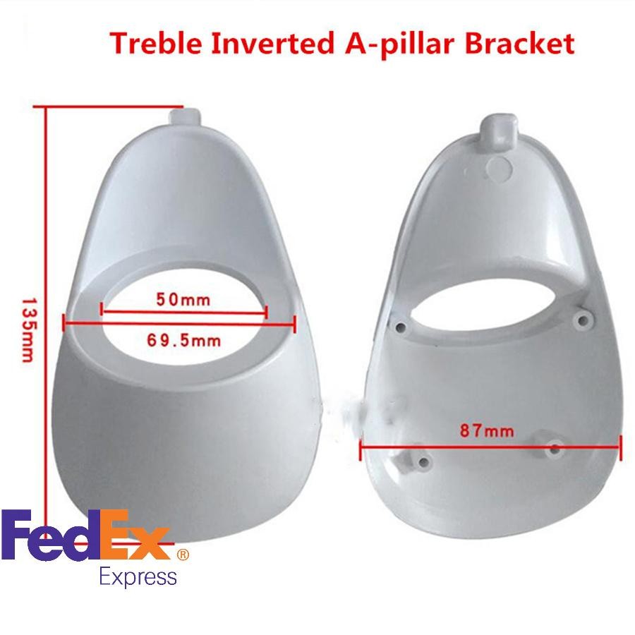 Car Audio A Column Tweeter Inverted Mold Two-way Inverted Mold Bracket Tweeter