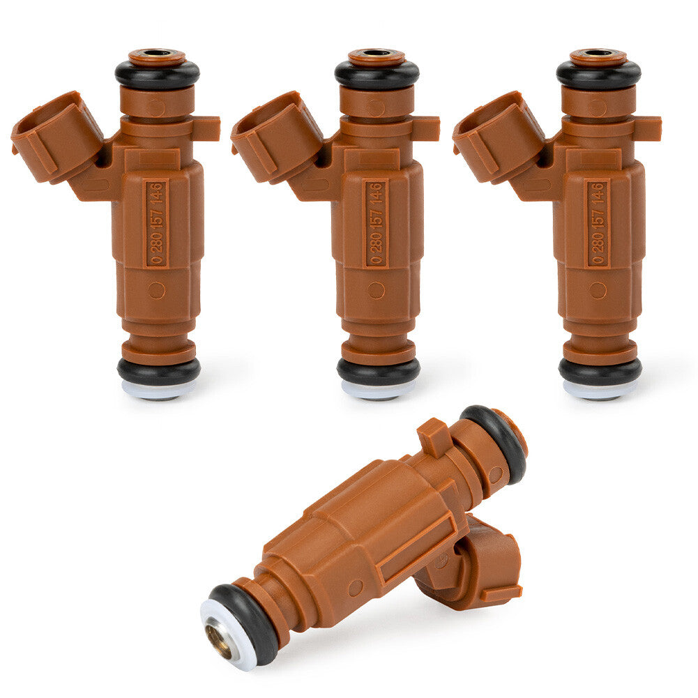 4x 0280157146 Fuel injector 16600-3RZ0A New Set Replacement for Nissan for Renault