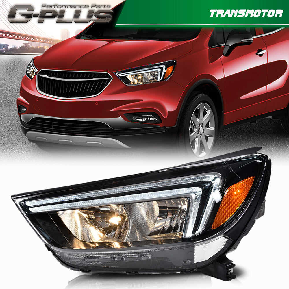 Halogen headlights, LED models, DRL driver's side, suitable for Buick Encore 17-22