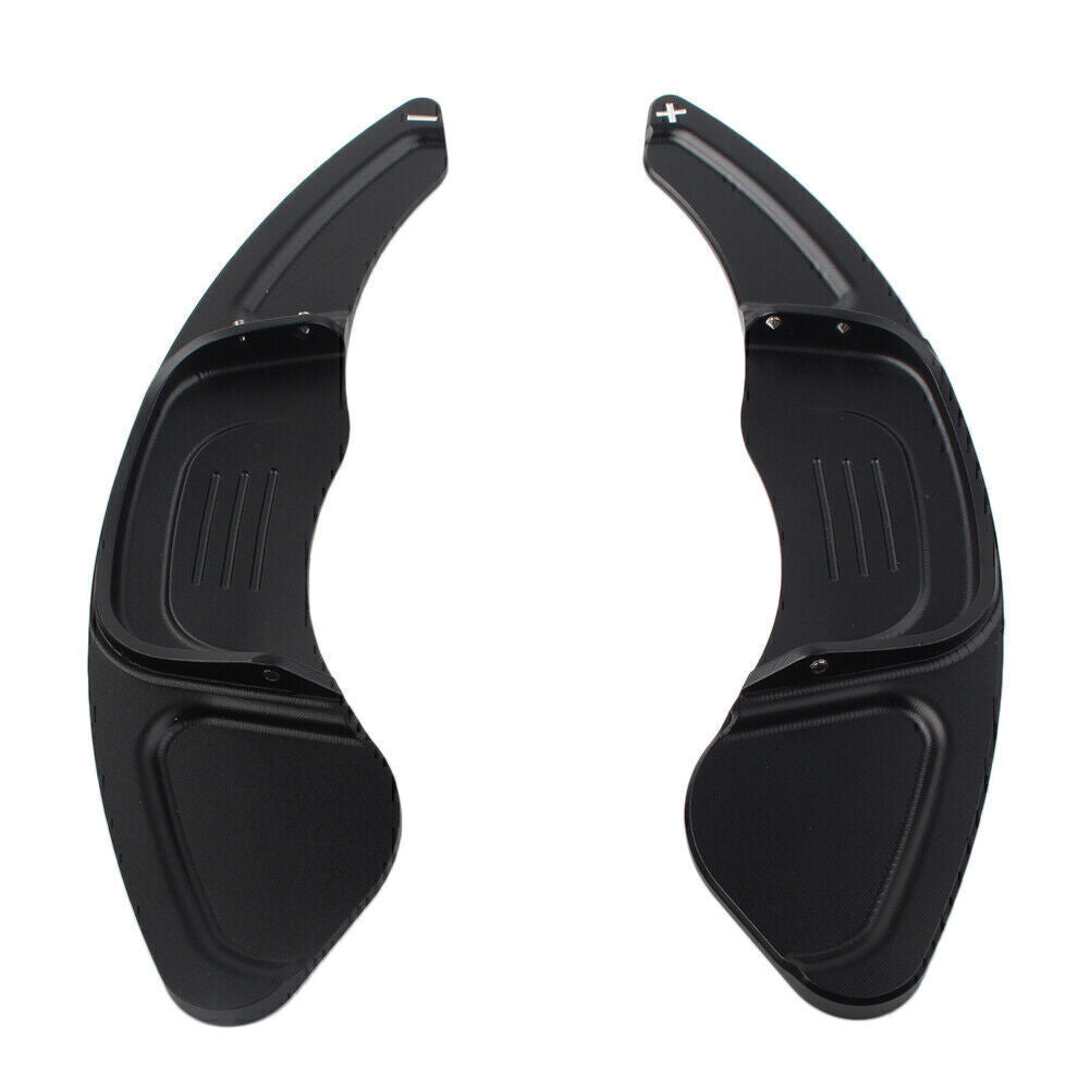 Car Steering Wheel Paddle Shifters Extension Fit for VW for GOLF 7 2015-GTI R MK7 Black