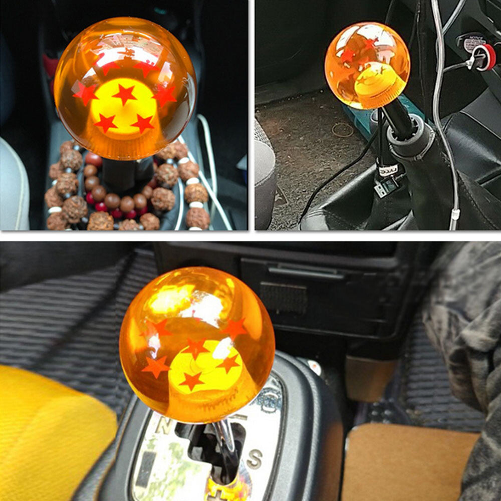 Dragon Ball Shift Knob Shifter with Adapter Universal Manual Transmission