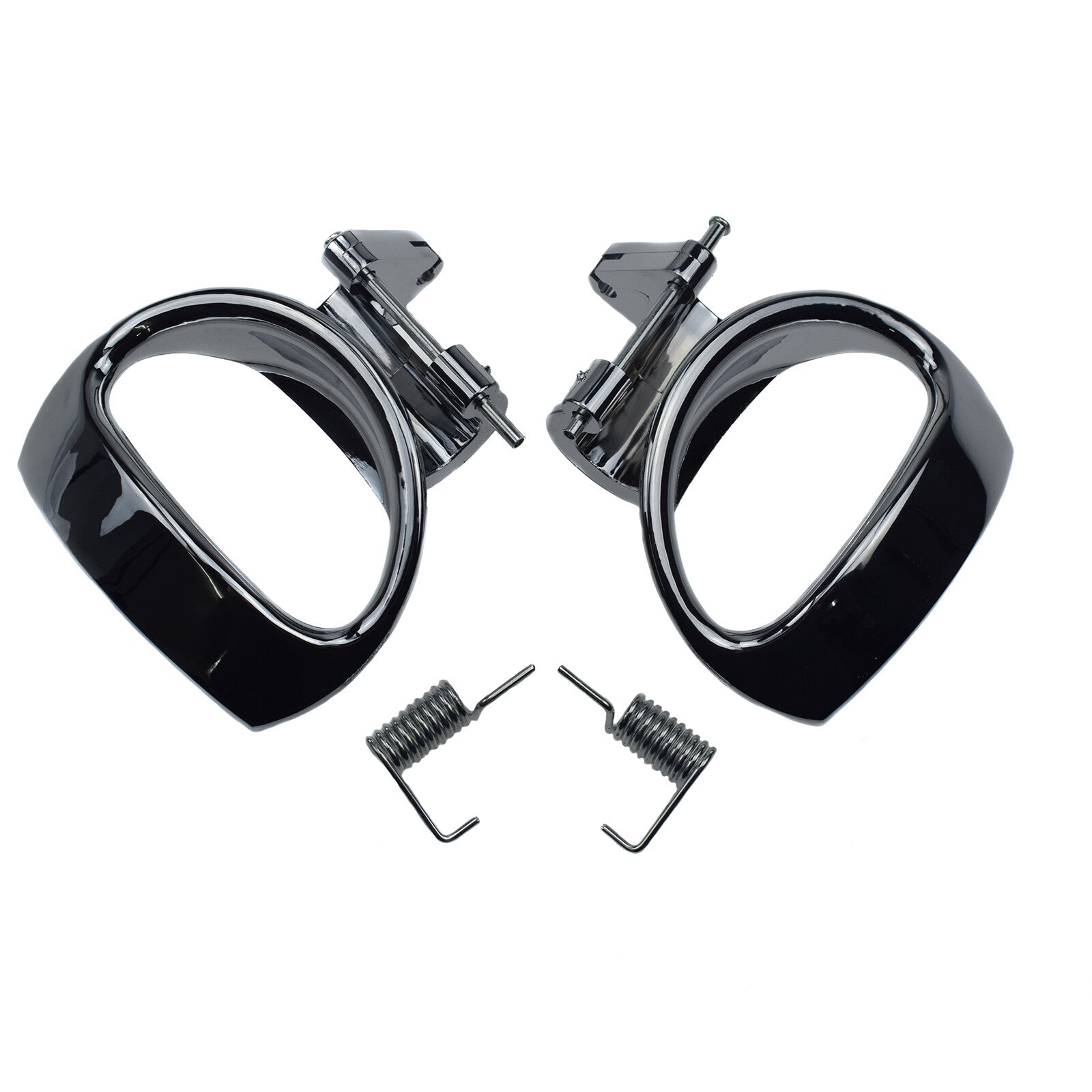 A pair Door Handles Front Rear Left Right Interior Chrome for Chevy HHR 2006-11