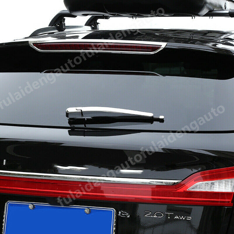 3P for Lincoln MKX 2016 2017 2018 ABS Chrome rear window wiper decor cover trim