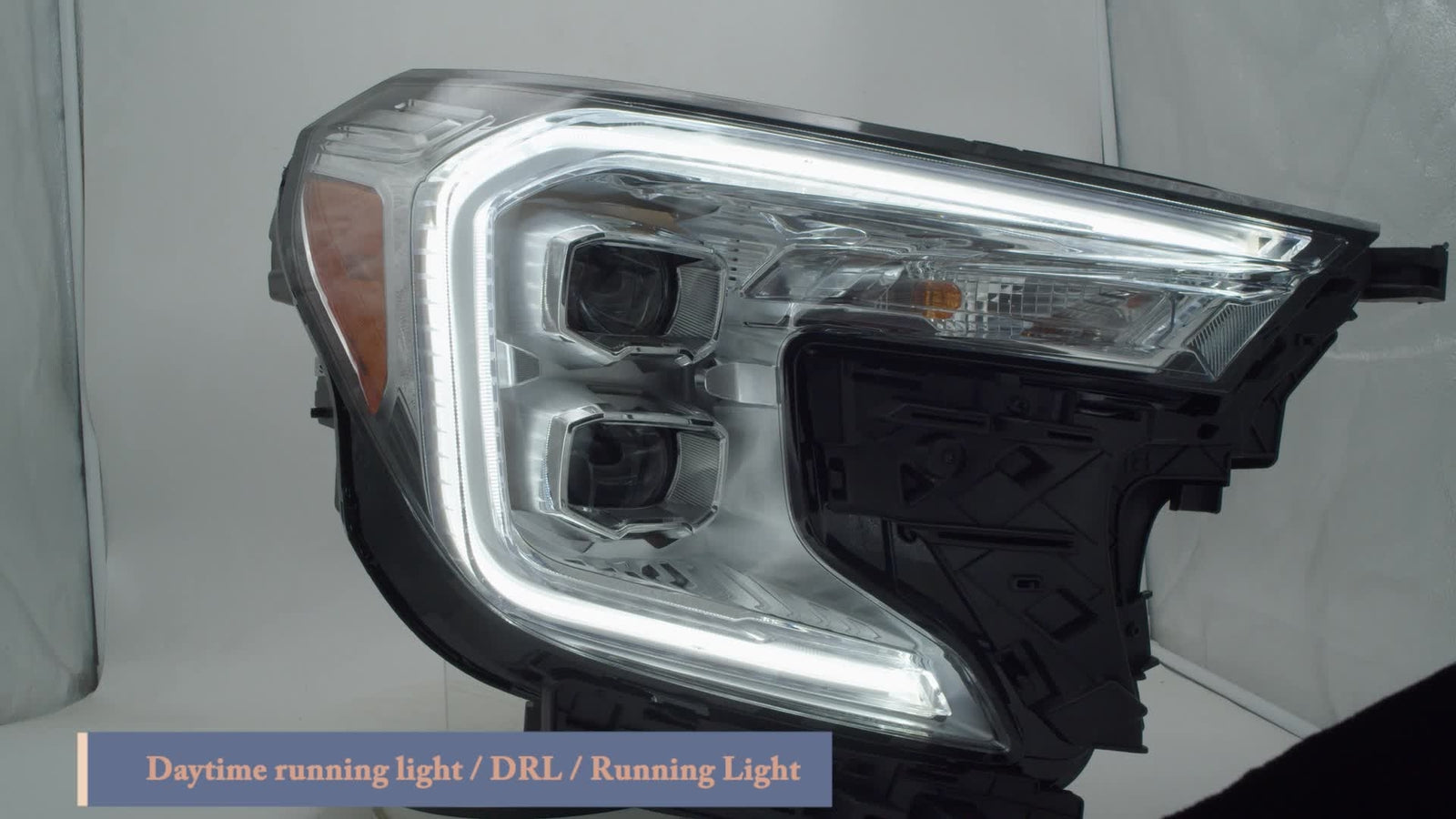 2P for 2022-2024 for GMC Terrain Denali Full LED DRL Dual Projector Headlights LH Right Handhold