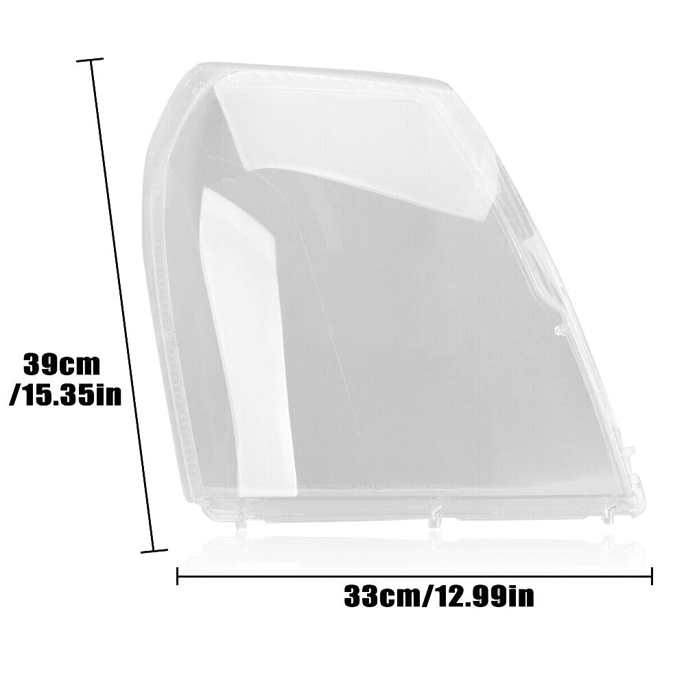 Front headlight lens cover headlight replacement part for Cadillac for Escalade 2007 - 2014