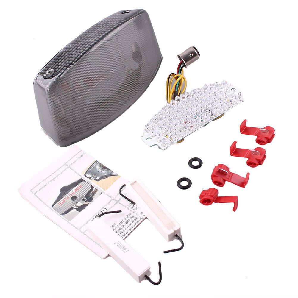 Smoke Rear Turn Signals Tail Light Fit for DUCATI ALL MONSTER 1994-2010 95 96