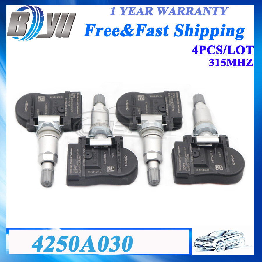 (4)4250A030 Tire Pressure Sensor TPMS For 2010-2017 for Mitsubishi Lancer Outlander