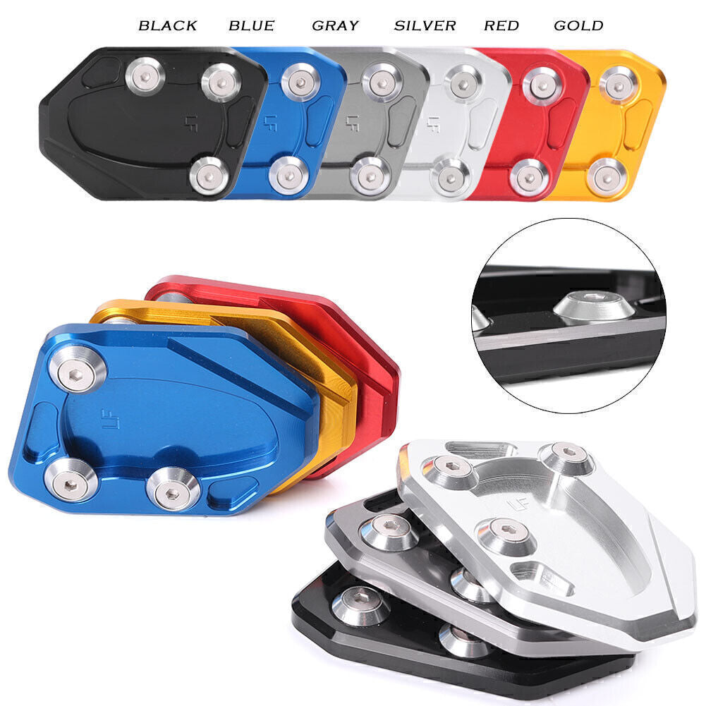 for LIFAN KPR150tor Side Stand Kickstand Plate Pad Aluminium Alloy