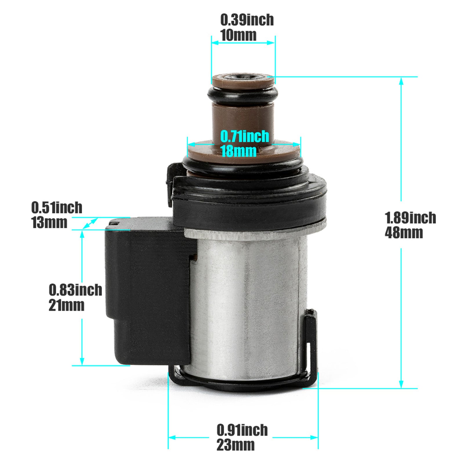 4X for Subaru CVT TR580 TR690 Torque Converter AWD Control & Lock-Up Solenoid