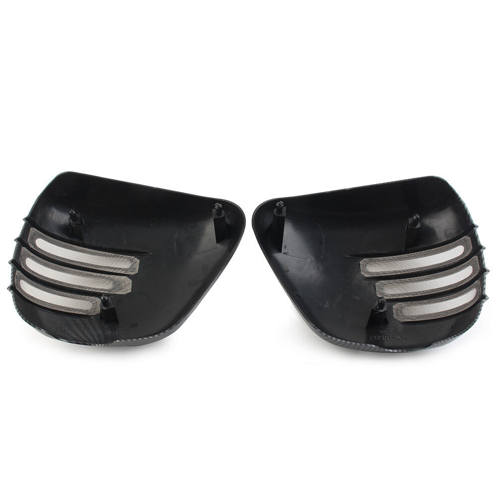 2x Battery Side Covers Left Right Set For T120/T120 2016-2020 Glossy Black