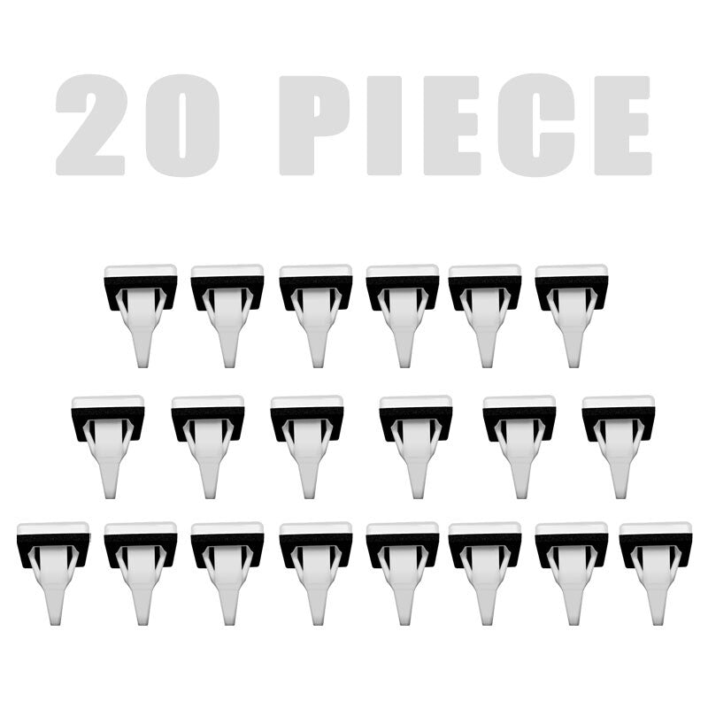 20x Trim Grommet Nylon Retainer Clips for Mitsubishi Side Skirt  Body Molding