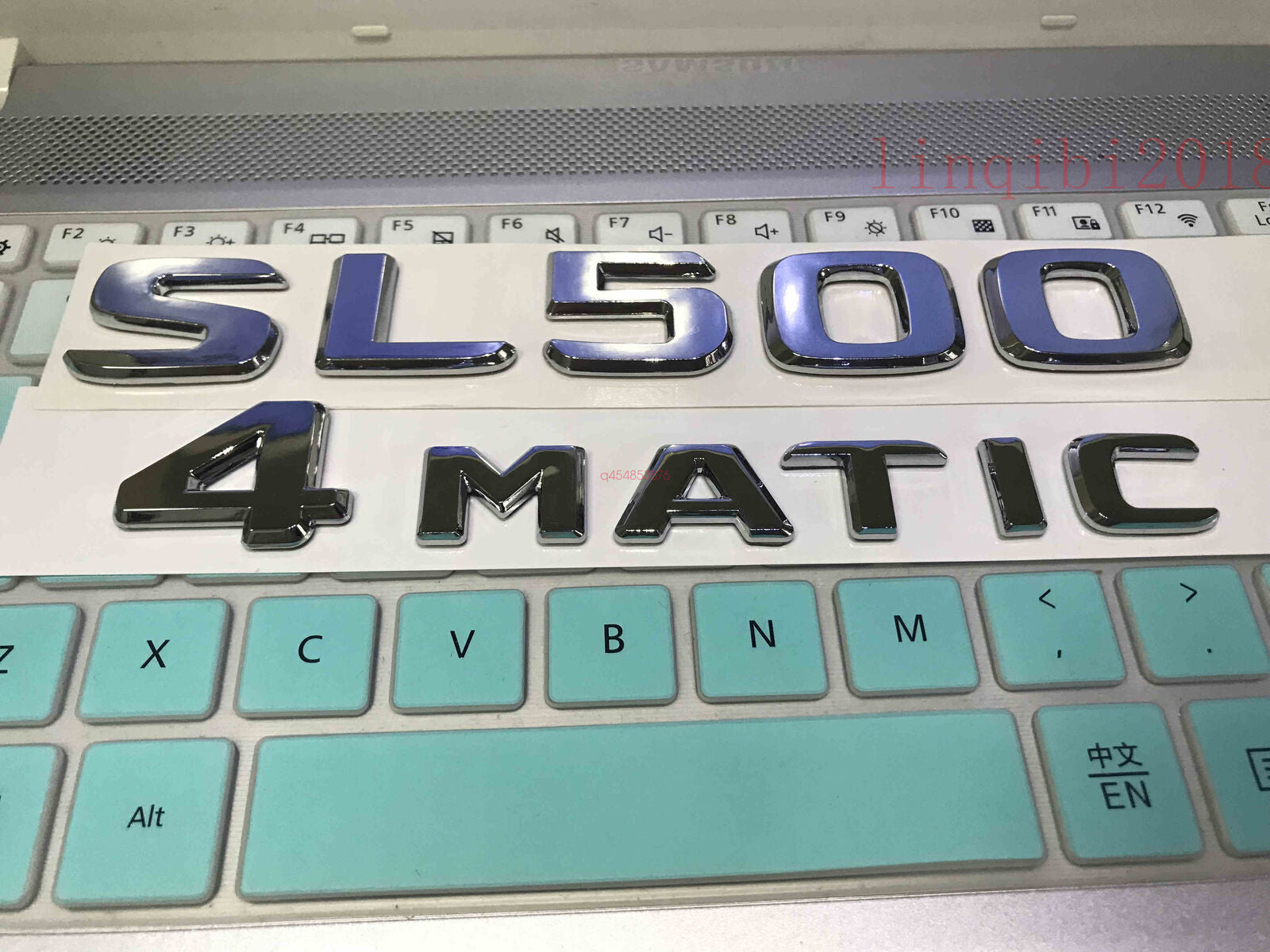 2018 SL500 4 MATIC Rear Trunk Emblem Decal Badge FOR AMG NEW
