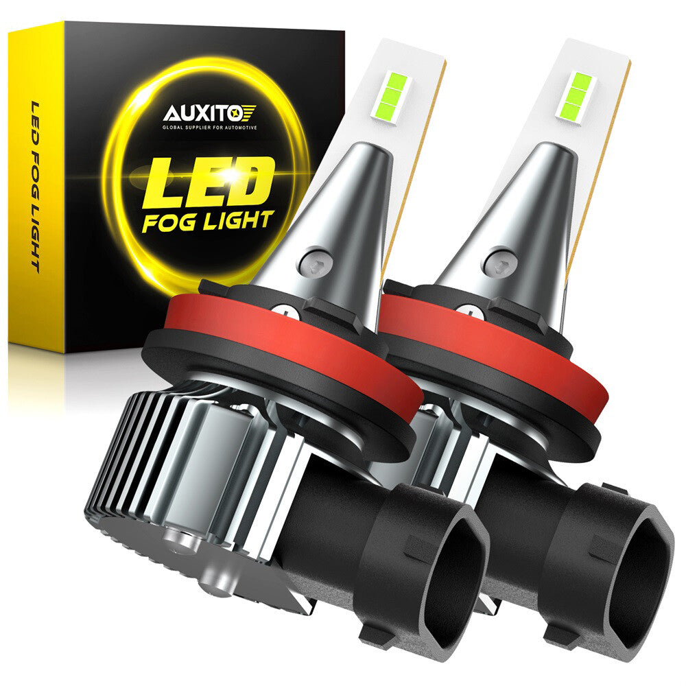 H11 H8 LED bulb, ice blue ultra-bright fog light DRL, high power 6000LM