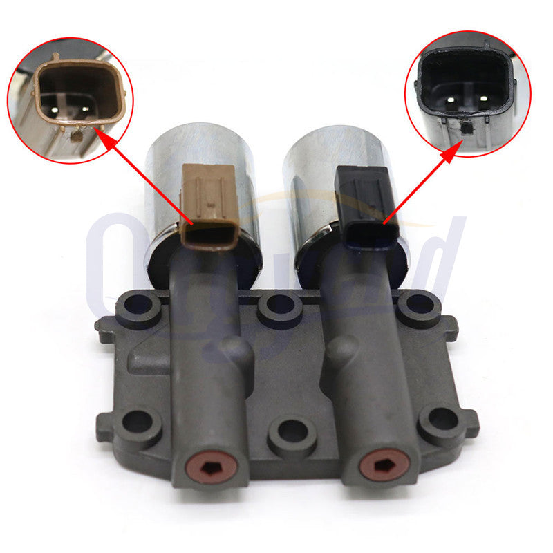 Dual linear solenoid valve 28260-PRP-014 for transmissions suitable for Honda Accord, CRV, and for Acura TSX.