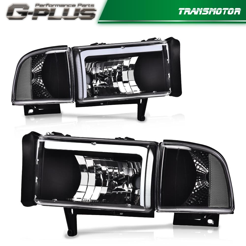 1994 - 2002 for Ram 1500 2500 3500 Black Mold LED DRL Tianshui