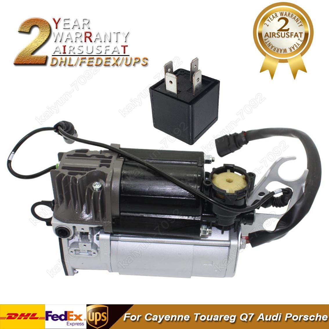 Air Suspension Compressor Pump for Porsche for Cayenne for Volkswagen Touareg 2003-2010