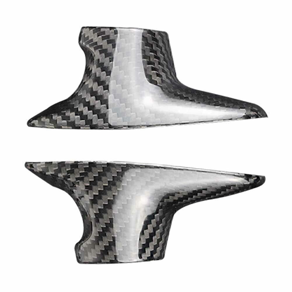 Carbon Fiber Gear Shift Knob Cover Sticker Trim Fit for Challenger Charger 2015-2020