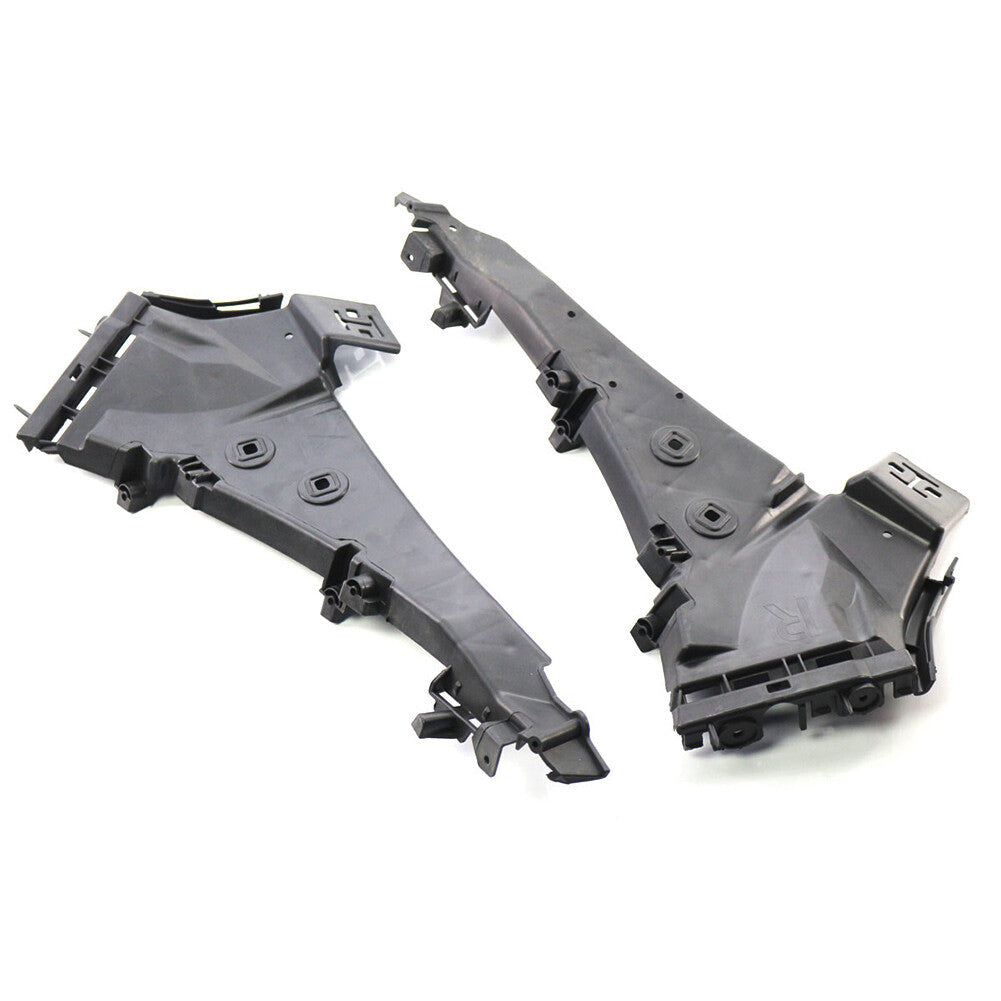 Pair Front Bumper Brackets Guide Retainer Support Fit for Audi Q7 2007-2015 Auto