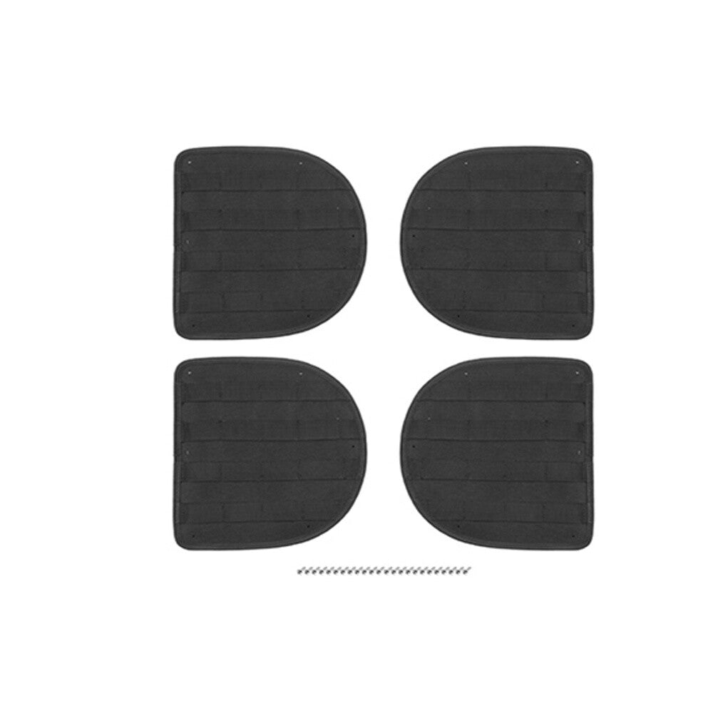 4Pcs Inner Door Storage Tactical Hanging Board for Jeep for Wrangler JK 4Dr 2007-10