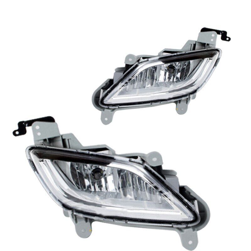 A pair of fog lights on the front bumper, fog lights, and headlights are suitable for the 2011-2017 for Hyundai for Veloster .