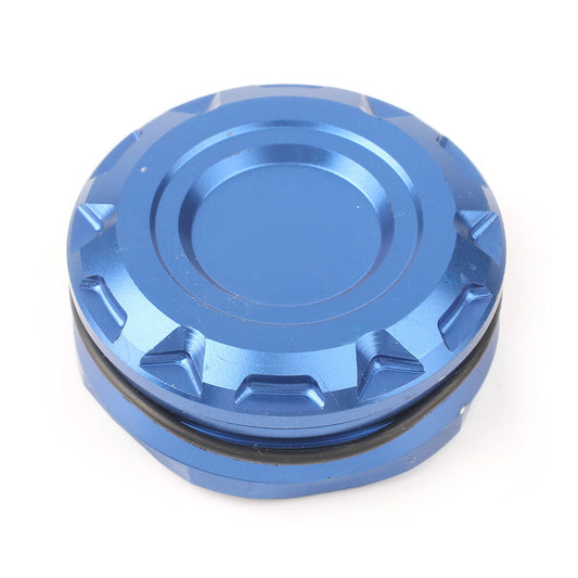 37MM Rear Brake Fluid Oil Reservoir Cover Cap for Kawasaki Motor Motor Blue