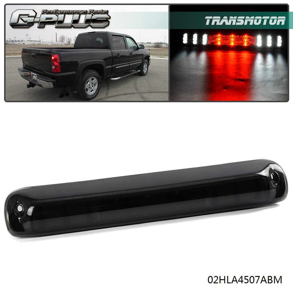 Suitable for Chevrolet Silverado 1999-2006 LED third brake taillight smoke lens