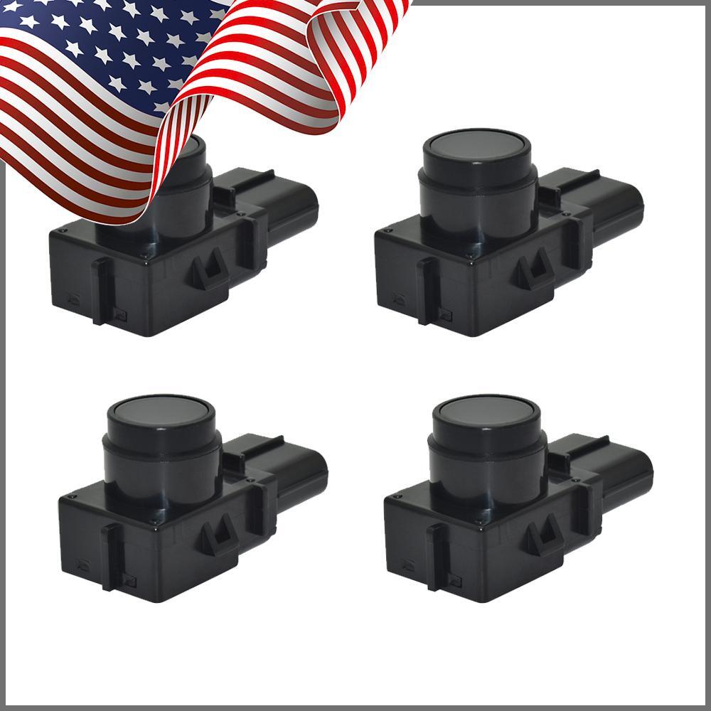 4PCS 89341-50070 Bumper PDC Parking Sensor For 07 - 12 for Lexus LS460 LS600HL Black