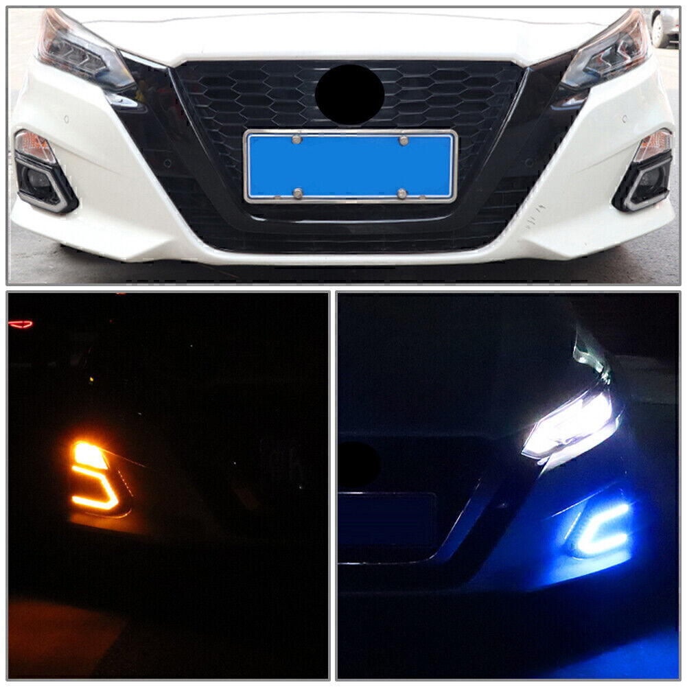 LED Daytime Running Lights DRL Muti-Color Lamp Fit for Nissan Altima Teana 2019-2020