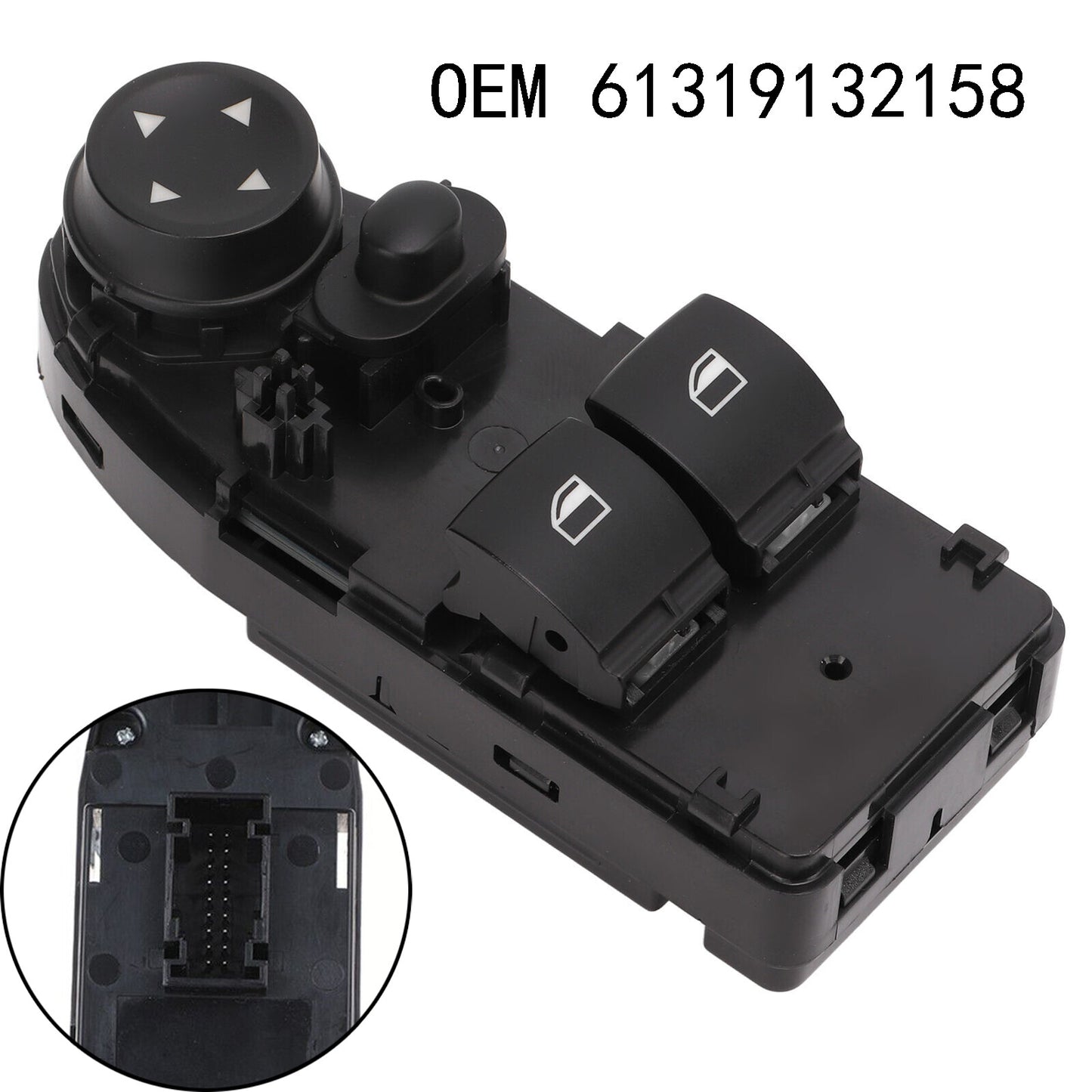 For BWM 3 Series E92 LCI Master Power Window Switch Driver Side 61319132158 NEW