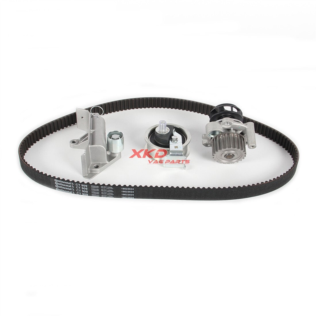 1.8 Timing belt and idle speed control, tensioner and water pump kit for Volkswagen Beetle, for Golf and for Audi
