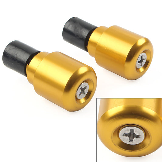 Lenkergriffe Bar End Slider Cap f¨¹r for HONDA CBR1000RR Motorrad Aluminum Gold