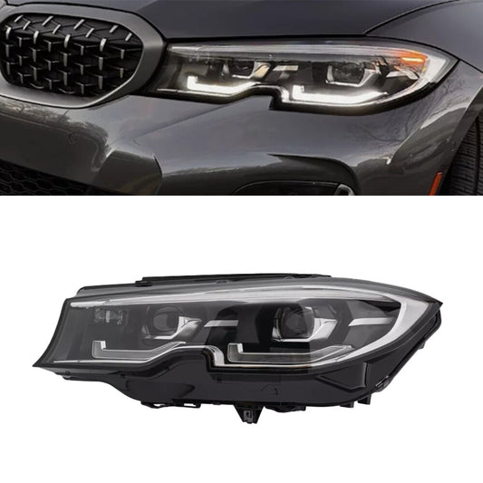 Left Driver Side LED Headlight AFS 340i 330i For 2019-2021 for BMW 3 Series G20 G21