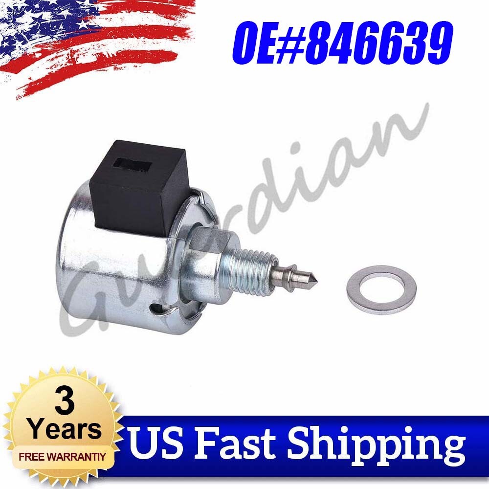 New Fuel Shut-Off Solenoid Replacement 846639 For Lawn Garden equipment engine