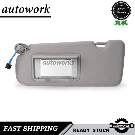 Left Driver Side Illuminated Sun Visor with Makeup Mirror for Honda CRV 22 1.5L