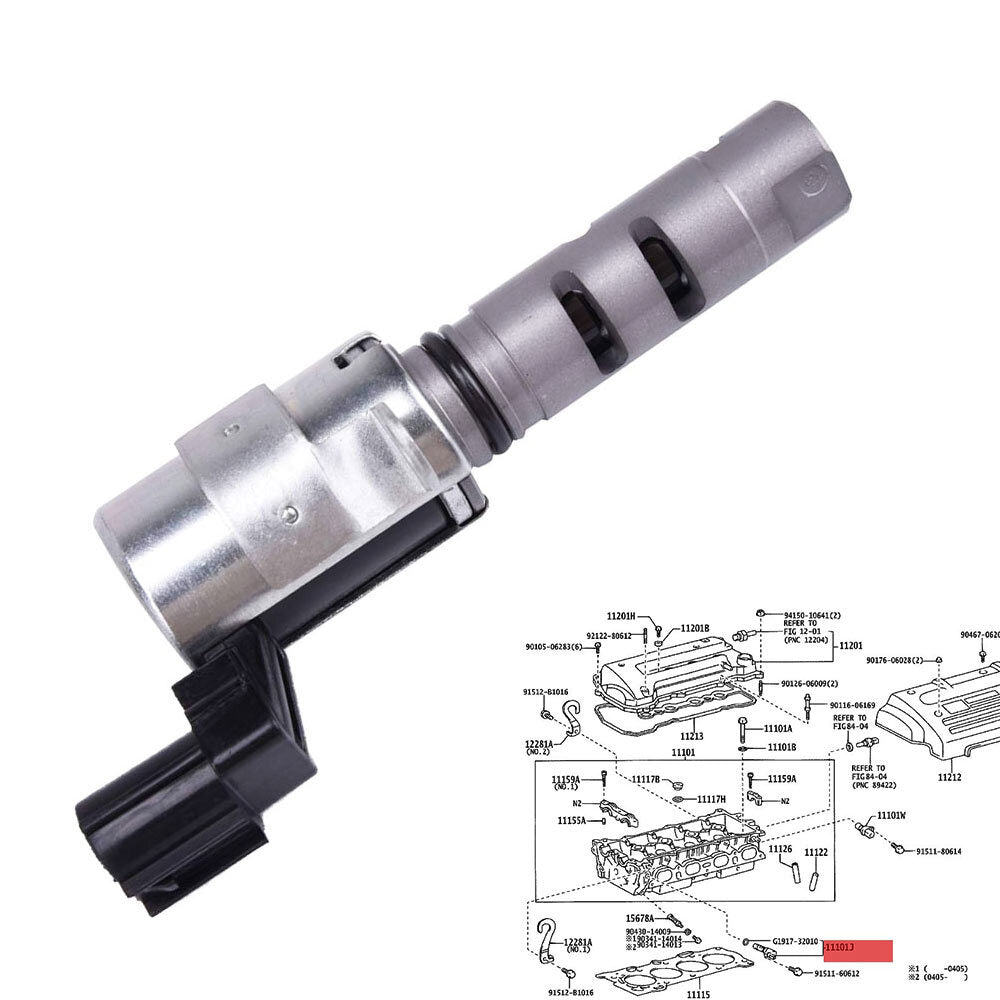 VVT Oil Control Valve Engine Variable Timing Solenoid Fits for Toyota Yaris for Scion