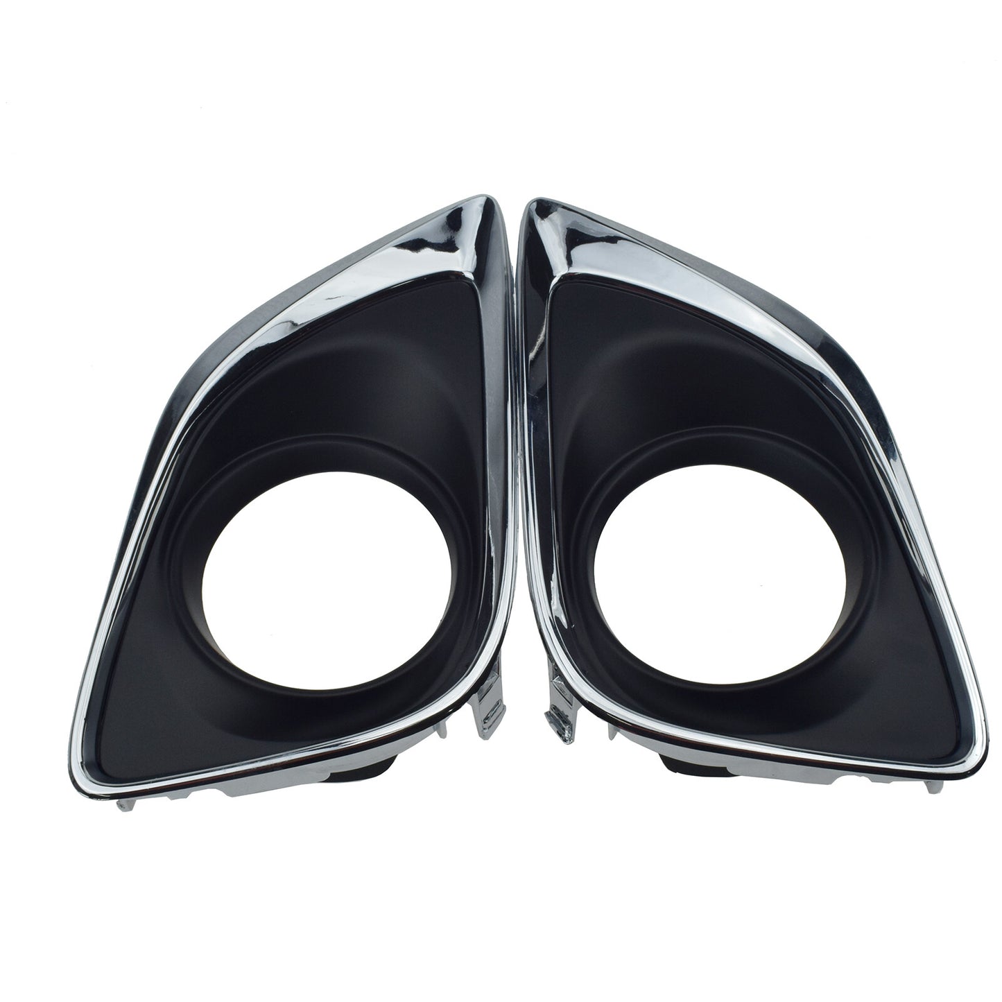 A pair of front left and right fog light covers for Toyota Venza 2013 - 2016