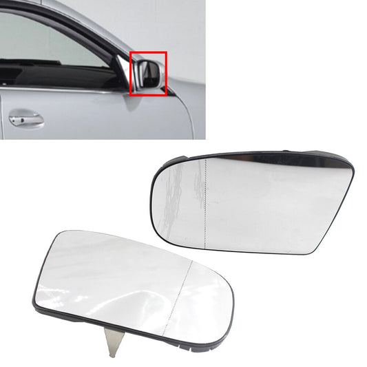Side Wing Mirror Glass Wide Angle Heated for Benz S CL Class W220 W215